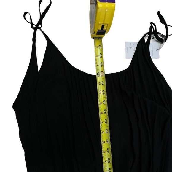 Tysa Women's Backless High Low Hem Leigh Maxi Dress Black Size Large NWT - Picture 7 of 8